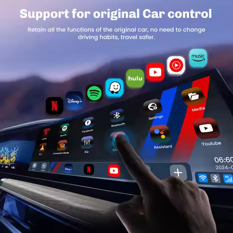 NEW MMB Android13 Qualcomm 6125 8-Cores AI Box Wireless Multimedia CarPlay Adapter Bluetooth 5.2 GPS