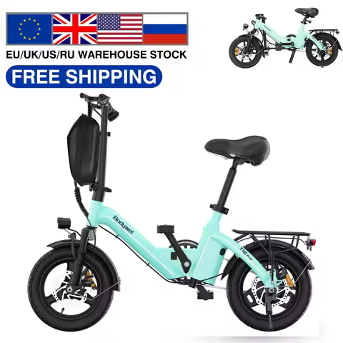Bodywel T16PRO 14" Foldable Electric Bike 250W 36V 7.8Ah Lithium Battery Adults City E-Bike with LCD