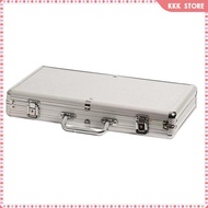 [Wishshopefhx] Chip Set Holder Chip Carry Case Portable Aluminum Alloy Anti Collision Box for Travel