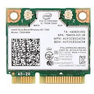 Intel Dual Band Wireless-AC 7260 Plus Bluetooth 4.0 [Mini-PCIe]