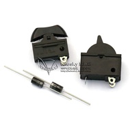 Hair Dryer Switch Accessories 3-Pin 3-Speed Dial Switch High-Power Hair Salon Hair Dryer Universal 1