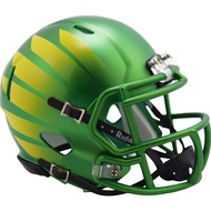 Oregon Ducks Apple Green with Wings NCAA Riddell Speed Mini Football Helmet