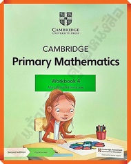 Cambridge Primary Mathematics Workbook 4 with Digital Access (1 Year) #อจท #EP