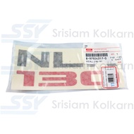 OEMสติกเกอร์แผงหน้า NLR08 แท้ห้าง "NLR_130"