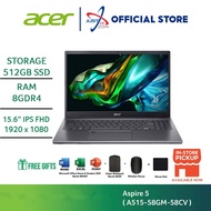 ACER Aspire 5 Laptop (I5-13420H/8GDR4/512SSD/15.6") A515-58GM-58CV