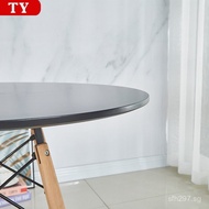 Small Apartment Milk Tea Shop Home Use Small Round Table Simple Negotiation Table Eames Rental House