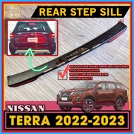 ☂ ◨ ◱ ALL NEW NISSAN TERRA 2022-2023 REAR STEP SILL (nissan terra 2023 accessories)