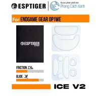 ESPTiger ICE V2 – PTFE Feet for Endgame Gear OP1WE 8K/RGB (1 set) - Genuine Product