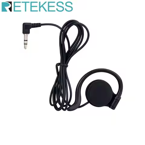 RETEKESS F4510A / F4510B 3.5mm Listen Only Earpiece Headset Earphone for Radio Wireless Tour guide S