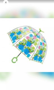 7-11 Disney 三眼仔 免持站立式長雨傘
