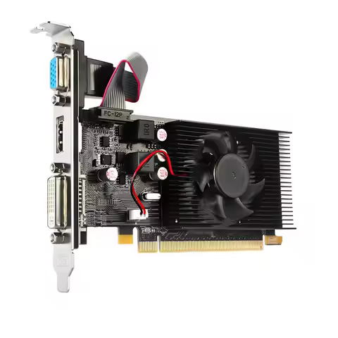 HD7450 Graphics Card 64Bit 2GB GDDR3 PCI-E 2.0 X16 -Compatible VGA -I Video Card for AMD Radeon HD 7