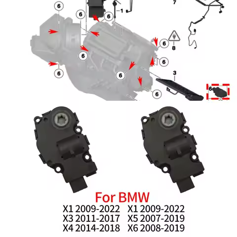 For BMW X1 X2 X3 X4 X5 X6 Car Air Conditioning Control Motor Heater Motor Actuator For BMW E84 F48 F