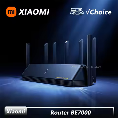 NEW Xiaomi Router BE7000 Tri-Band WiFi Repeater 1GB Mesh USB 3.0 IPTV 4 X 2.5G Ethernet Ports Modem