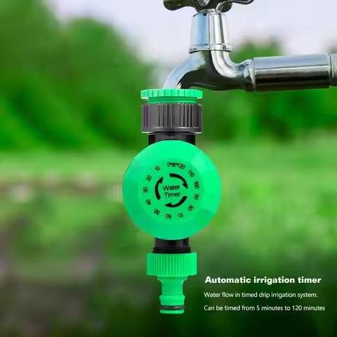 Garden Irrigation System Mechanical Timer Controller 5-120Min Timer Programmable Intelligence Automa