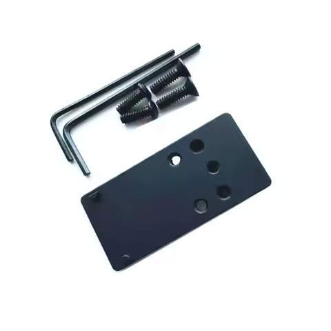 Metal Optic Red Dot Sight Mounting Plate for HK P30, HK45, VP9, SFP9, VP40-49307E, Fits Docter ADE, 