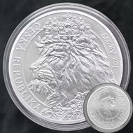 [Scarce & Collectible] Czech Lion 999 Silver BU Coins