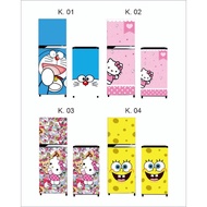 1-door And 2-door Refrigerator Sticker/Motif Refrigerator Sticker