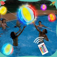 GOTO_Beach Ball Toy Lighting Waterproof Remote Controlled Kids Inflated Beach Ball Toy for Entertainment