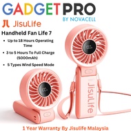 JISULIFE Portable HandHeld Mini Turbo Fan Life 7 (5000mAh)