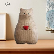 [Noel.sg] Modern Shelf Decor Accents Resin Potted Ceramic Vase Cat Lover Gift Home Decor