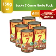 Lucky 7 Carne Norte 150g (Pack of 6pcs)
