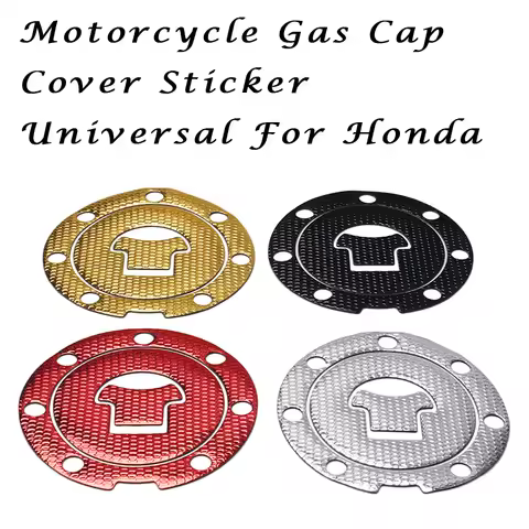 New Motorcycle Gas Oil Fuel Protector Cap Cover Pad Sticker Decals For Honda CBR RVF VFR F4 F4i CB40