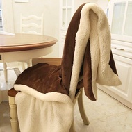 [Comfortable blanket] Winter Wool Blanket Ferret Cashmere Blanket Warm Blankets Fleece Plaid Super Warm Soft Throw On Sofa Bed 7A0808