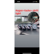 Mugen Defi meter 3pcs + rpm shift light