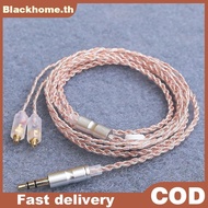ACK HiFi Earphone Upgrade Cable MMCX 3.5mm 1.2m Silver Plated Core Cable For Sennheiser IE200/IE300/