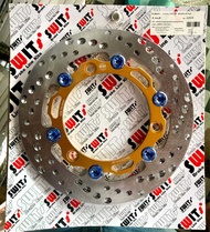 จานเบรก Siwit 💯% ใส่ AEROX/N-MAX ขนาด 230 mm 6 หมุด(ใบรูเฉียง) สวยๆ