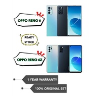 Oppo Reno 6 5G/ Reno 6Z 5G （8+128GB）Original Malaysia Set