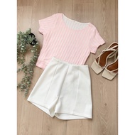 Rt-0413 (Level B) Women's Sporty Striped T-shirt Top