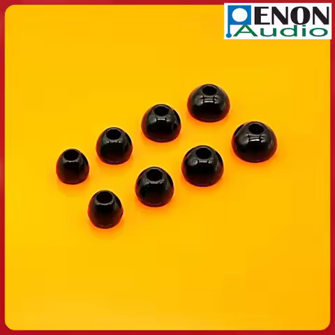 Penon Liqueur B Black 4.5mm S/M/L/XL Silicone Eartips for 4.0-6.5mm Nozzle HiFi In-ear Earphones Aud