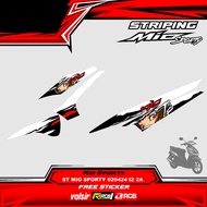 YAMAHA Striping Stickers Sportyyamaha mio 0204024 IZ 2