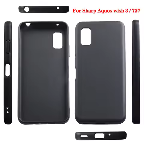 Matte Soft TPU Case For Sharp Aquos Wish 4 3 2 1 Wish4 Wish3 Wish2 Wish1 Silicone Slim Back Cover