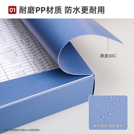 Thickened One-Piece File Box File Box Plastic a4 Large-Capacity Folder File Storage Box Office Suppl