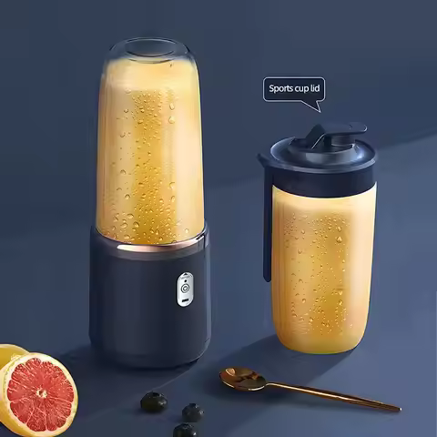 Portable Blender Bottle Electric 6 Blades Multifunction Juice Blender Fresh Juice Smoothie Blender I