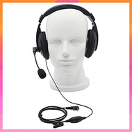 [Kloware2] Professional Noise Cancelling Overhead Headphones with Boom Mic FOR Baofeng