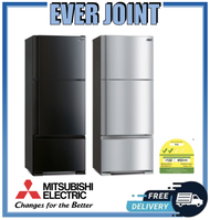 [Bulky] Mitsubishi MR-V50E2G || MR-V50E2G-SB-P || MR-V50E2G-ST-P [358L] 3 Door Fridge