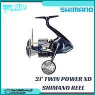 21' TWIN POWER XD SHIMANO REEL #C3000XG-C5000XG