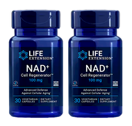 Life Extension NAD+ 100 มิลลิกรัม a coenzyme that promotes cellular energy production and supports c