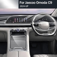 For Jaecoo Omoda C9 2024 2025 Car Gearbox Panel Film Dashboard Protective Sticker Interior Anti-Scra