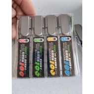 🐴1set x 4tube (1 Tube 6pcs) Jawi / Khat Pencil Lead 2B Pencil Lead 0.9mmx1.8mm Chanss Polymer Flat S