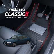 Kamatto Classic Toyota Corolla E100 Sedan Pre-facelift 1991-1995 Car Floor Mat and Carpet AE100/101/
