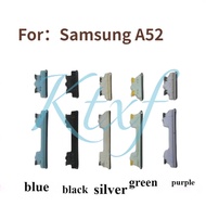 Power & Volume Button Key Housing Side Button Ribbon For Samsung A52 Power Button + Volume Side Butt