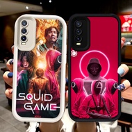 N88 Squid Game Silicone Black White Casing for Samsung A50s A50 A30 A30s Case