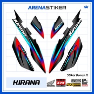 KIR05c Sticker Striping Sticker Honda Kirana 125 NCX Dream 125 Retro Gradient Racing Motif Variation