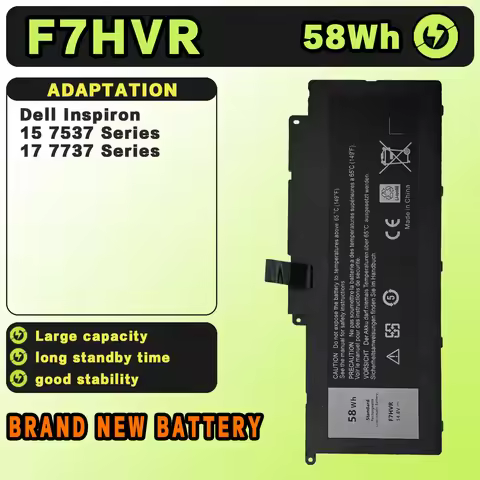 SAT Laptop Battery for Dell F7HVR Inspiron 17 7737 15 7537 Series G4YJM 062VNH T2T3J Y1FGD