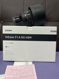 超平 完美無瑕 香港行貨 Sigma 105 105mm F1.4 ART DG HSM Sony FE E  Mount