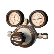 In stock  DEM SR0100P High Flow Pipe Line Double Gauges Acetylene Oxygen  Gas Pressure Gas Regulator